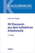 Oetker |  30 Klausuren aus dem kollektiven Arbeitsrecht | Buch |  Sack Fachmedien