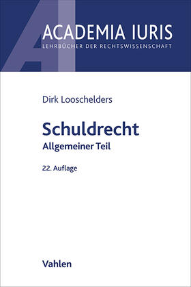 Looschelders |  Schuldrecht Allgemeiner Teil | Buch |  Sack Fachmedien