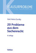 Gursky / Thöne |  20 Probleme aus dem Sachenrecht | Buch |  Sack Fachmedien
