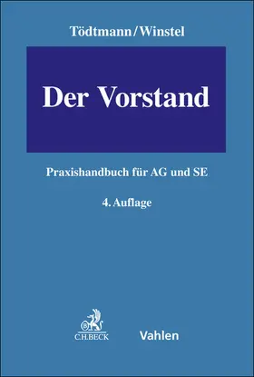 Tödtmann / Winstel / Semler |  Der Vorstand | Buch |  Sack Fachmedien