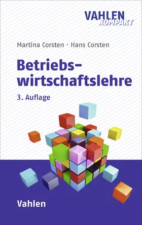 Corsten |  Betriebswirtschaftslehre | Buch |  Sack Fachmedien
