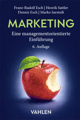 Esch / Sattler / Sarstedt |  Marketing | Buch |  Sack Fachmedien