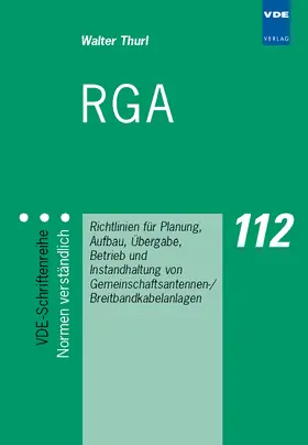 Thurl |  RGA | Buch |  Sack Fachmedien