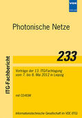 ITG |  ITG-Fb. 233: Photonische Netze | Buch |  Sack Fachmedien