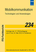 ITG |  ITG-Fb. 234: Mobilkommunikation | Buch |  Sack Fachmedien