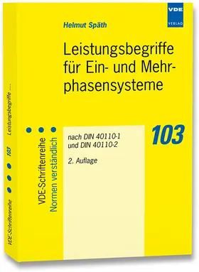 Späth |  Leistungsbegriffe für Ein- und Mehrphasensysteme | Buch |  Sack Fachmedien