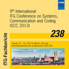 ITG / Informationstechnische Gesellschaft im VDE (ITG) |  ITG-Fb 238: 9th International ITG Conference on Systems, Communication | Sonstiges |  Sack Fachmedien