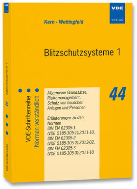 Wettingfeld / Kern | Blitzschutzsysteme 1 | Buch | 978-3-8007-3511-2 | sack.de