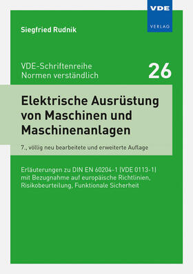 Rudnik | Rudnik, S: Elektrische Ausrüstung von Maschinen | Buch | 978-3-8007-4316-2 | sack.de
