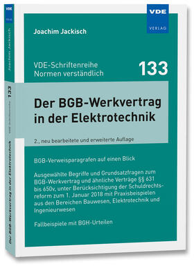 Jackisch | Jackisch, J: BGB-Werkvertrag in der Elektrotechnik | Buch | 978-3-8007-4845-7 | sack.de