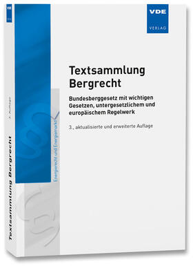 VDE VERLAG GmbH | Textsammlung Bergrecht | Buch | 978-3-8007-4851-8 | sack.de