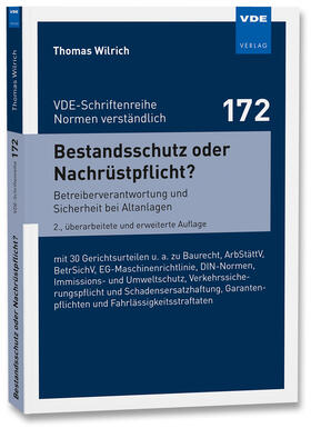 Wilrich | Bestandsschutz oder Nachrüstpflicht? | Buch | 978-3-8007-4920-1 | sack.de