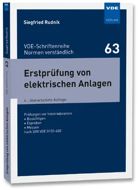 Rudnik |  Erstprüfung von elektrischen Anlagen | Buch |  Sack Fachmedien