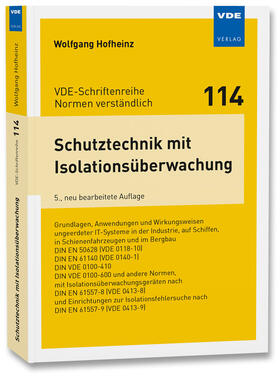 Hofheinz |  Schutztechnik mit Isolationsüberwachung | Buch |  Sack Fachmedien