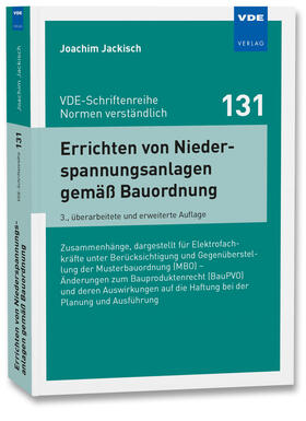 Jackisch | Errichten von Niederspannungsanlagen gemäß Bauordnung | Buch | 978-3-8007-5438-0 | sack.de