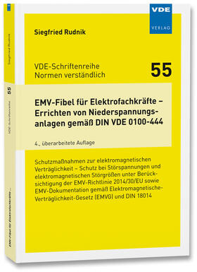 Rudnik |  EMV-Fibel für Elektrofachkräfte - Errichten von Niederspannungsanlagen gemäß DIN VDE 0100-444 | Buch |  Sack Fachmedien