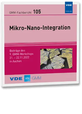 VDE / VDI GMM / Hoffmann |  GMM-Fb. 105: Mikro-Nano-Integration | Sonstiges |  Sack Fachmedien