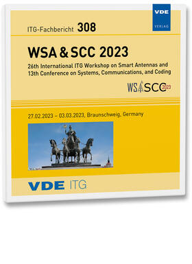 VDE ITG / TU Braunschweig / Jorswieck | ITG-Fb. 308: WSA & SCC 2023 | Sonstiges | 978-3-8007-6050-3 | sack.de