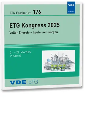 VDE ETG |  ETG-Fb. 176: ETG Kongress 2025 | Sonstiges |  Sack Fachmedien