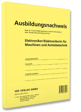  Ausbildungsnachweis Elektroniker/Elektronikerin für Maschinen und Antriebstechnik | Buch |  Sack Fachmedien