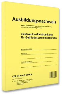  Ausbildungsnachweis Elektroniker/Elektronikerin für Gebäudesystemintegration | Buch |  Sack Fachmedien