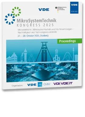 VDE e. V. / Hoffmann |  MikroSystemTechnik Kongress 2025 | Sonstiges |  Sack Fachmedien