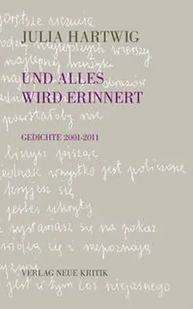 Hartwig |  Und alles wird erinnert | eBook | Sack Fachmedien