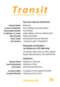 Klinger / Schreiber / Rupnik |  Transit 33. Europäische Revue | eBook | Sack Fachmedien