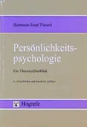 Fisseni |  Persönlichkeitspsychologie | Buch |  Sack Fachmedien