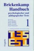 Brähler / Holling / Leutner |  Handbuch psychologischer und pädagogischer Tests 1 | Buch |  Sack Fachmedien