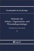 Greif / Hamborg |  Methoden der Arbeits-, Organisations- und Wirtschaftspsychologie (B/III/3) | Buch |  Sack Fachmedien