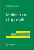 Rheinberg |  Motivationsdiagnostik | Buch |  Sack Fachmedien