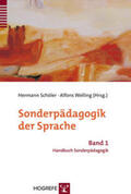 Schöler / Welling |  Sonderpädagogik der Sprache | Buch |  Sack Fachmedien
