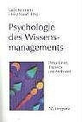 Reinmann / Mandl | Psychologie des Wissensmanagements | Buch | 978-3-8017-1815-2 | sack.de