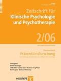 Hahlweg / Döpfner / Heinrichs |  Zeitschrift für Klinische Psychologie und Psychotherapie. Forschung und Praxis | Buch |  Sack Fachmedien