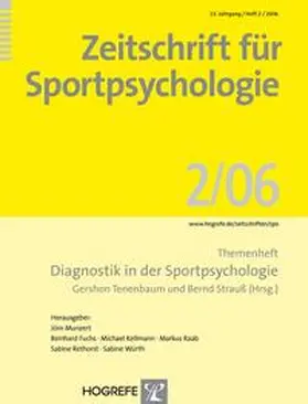 Tenenbaum / Strauss |  Zeitschrift für Sportpsychologie | Buch |  Sack Fachmedien