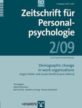 Deller / Guido | Zeitschrift für Personalpsychologie | Buch | 978-3-8017-2240-1 | sack.de