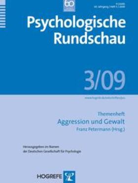 Petermann |  Psychologische Rundschau | Buch |  Sack Fachmedien