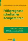 Hasselhorn / Schneider |  Frühprognose schulischer Kompetenzen | Buch |  Sack Fachmedien