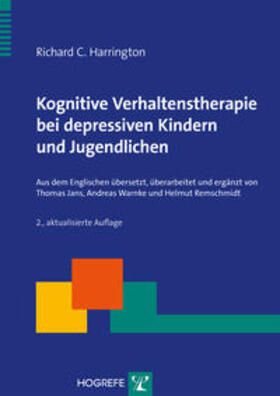 Harrington |  Kognitive Verhaltenstherapie bei depressiven Kindern und Jugendlichen | Buch |  Sack Fachmedien