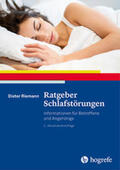 Riemann |  Ratgeber Schlafstörungen | Buch |  Sack Fachmedien