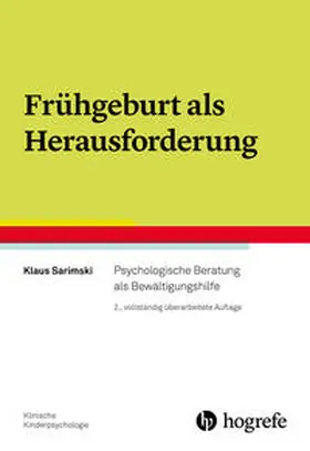 Sarimski |  Frühgeburt als Herausforderung | Buch |  Sack Fachmedien