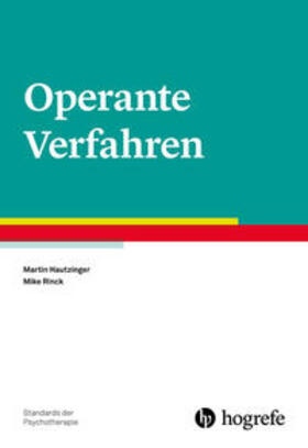 Hautzinger / Rinck | Operante Verfahren | Buch | 978-3-8017-3134-2 | sack.de