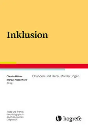 Mähler / Hasselhorn |  Inklusion | Buch |  Sack Fachmedien