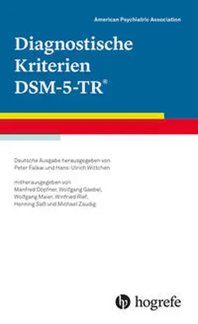Diagnostische Kriterien DSM-5-TR® | Buch | 978-3-8017-3218-9 | sack.de