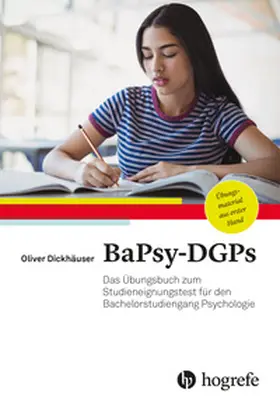 Dickhäuser |  BaPsy-DGPs | Buch |  Sack Fachmedien