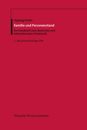 Hepting / Dutta | Hepting, R: Familie und Personenstand | Buch | 978-3-8019-5727-8 | sack.de