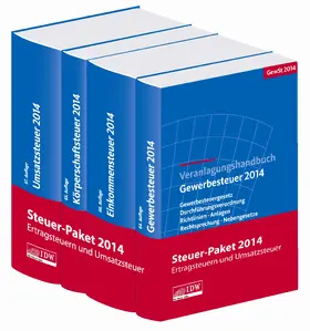 IDW |  Steuer-Paket 2014: Ertragsteuern und Umsatzsteuer | Buch |  Sack Fachmedien