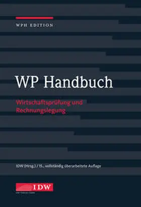  IDW, WP Handbuch mit Online-Ausgabe | Buch |  Sack Fachmedien