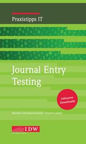 Droste / Lamm | Droste, K: Journal Entry Testing | Buch | 978-3-8021-2140-1 | sack.de